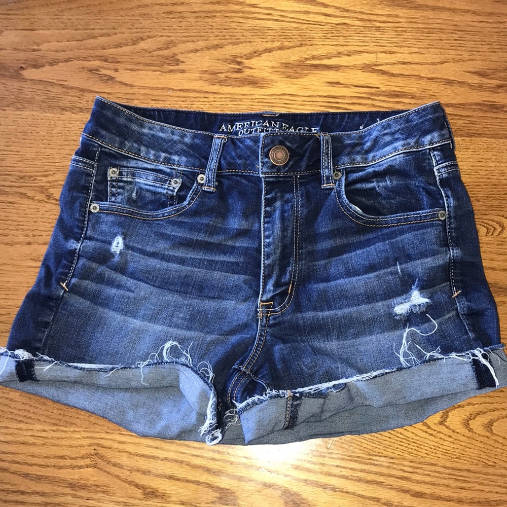 American eagle denim shorts
